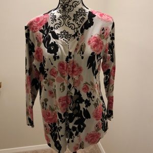 Pretty floral cardigan